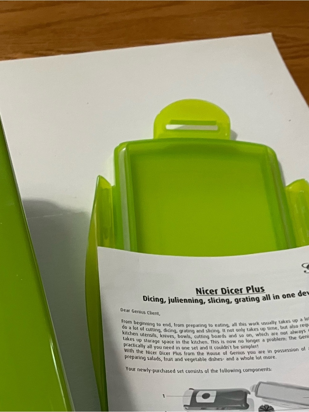Green Multi-Function Kitchen Chopper